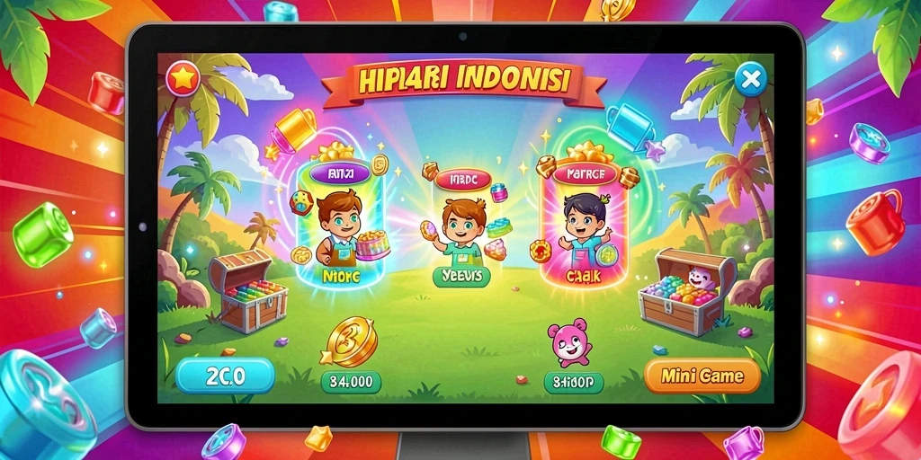 Fitur bonus yang menggiurkan dan menarik.