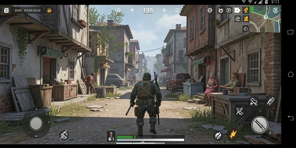 Fitur multiplayer yang memungkinkan bermain bersama teman.
