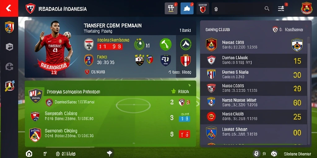 Berbagai pilihan permainan menarik yang tersedia.