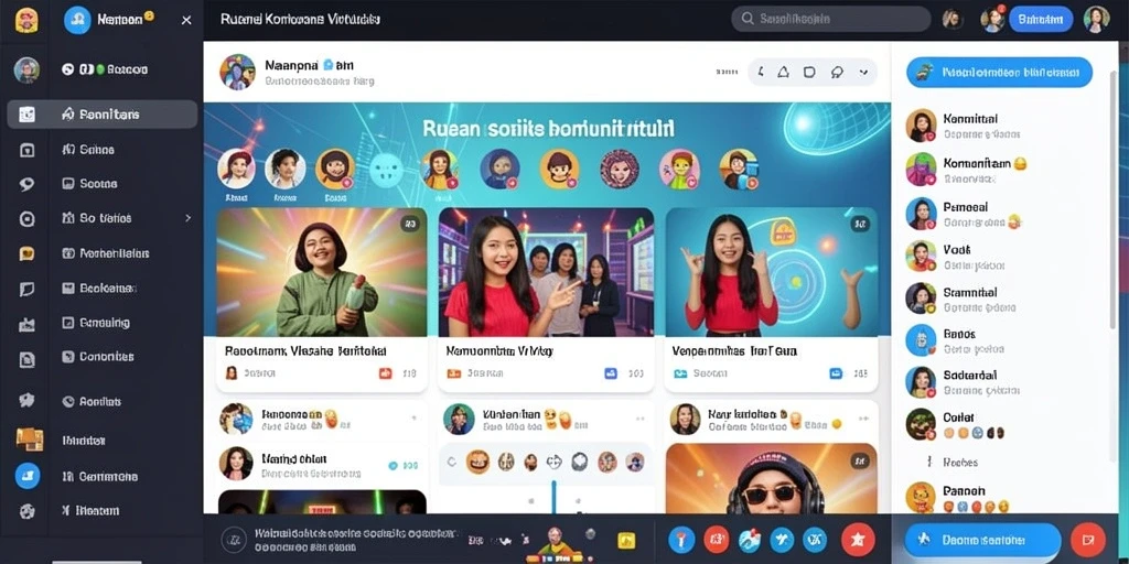 Screenshot memperlihatkan fitur multipemain yang memukau.