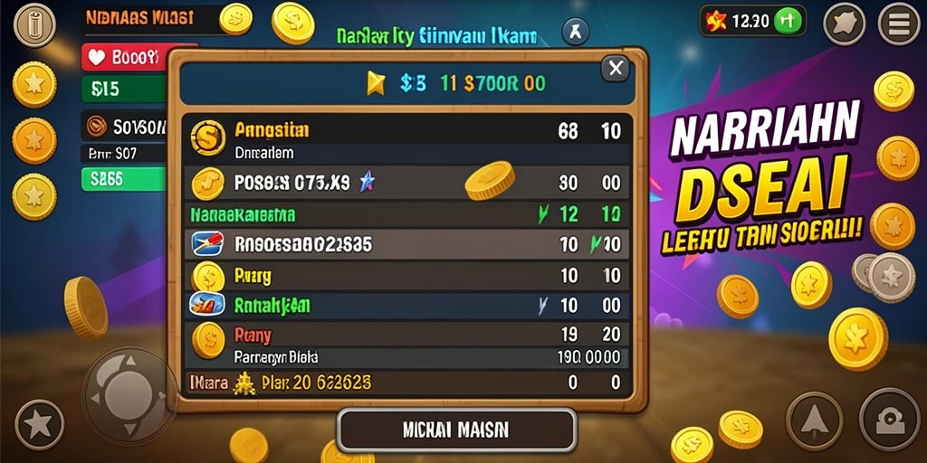 Menu promo yang menawarkan banyak bonus menarik.