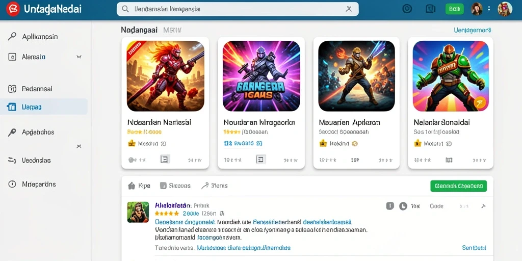 Fitur leaderboard untuk bersaing dengan pemain lain.