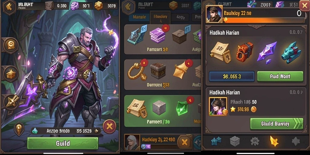Grafik permainan slot yang memukau dan penuh warna.