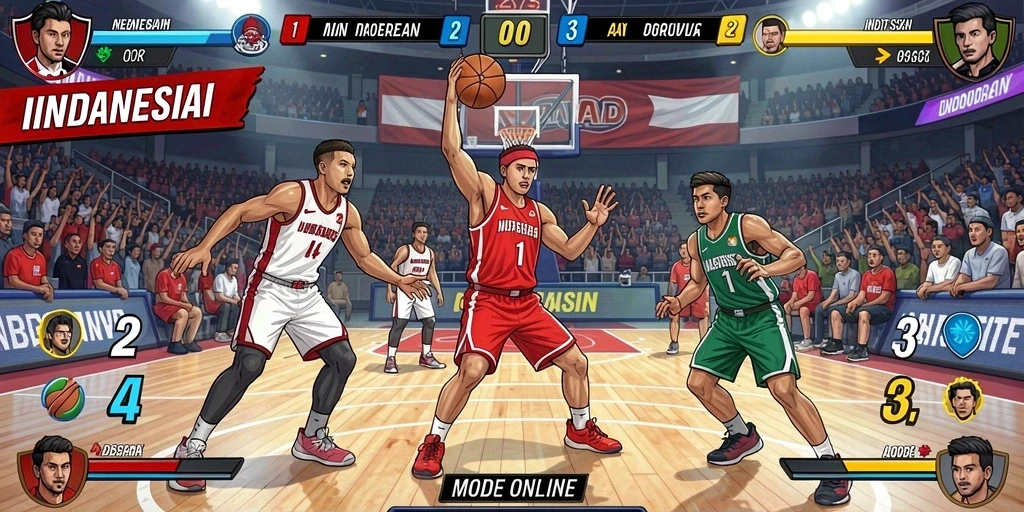 Tampilan fitur multiplayer dengan teman-teman dalam aksi.