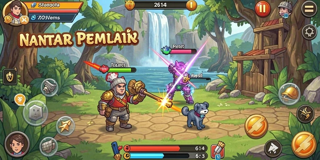 Mode multiplayer yang seru untuk bermain bersama teman.