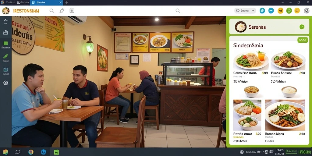 Screenshot memperlihatkan mode multiplayer yang seru dan interaktif.