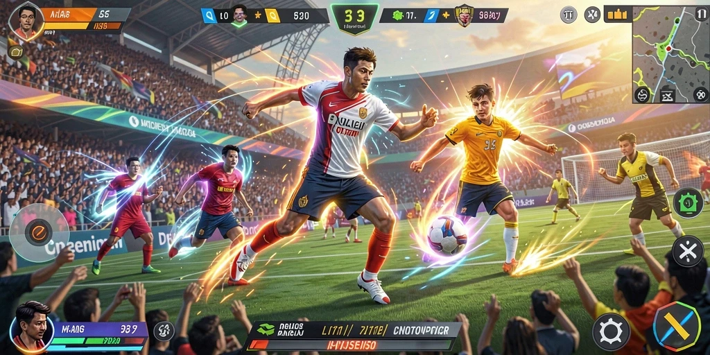 Grafis menawan yang mendukung gameplay.