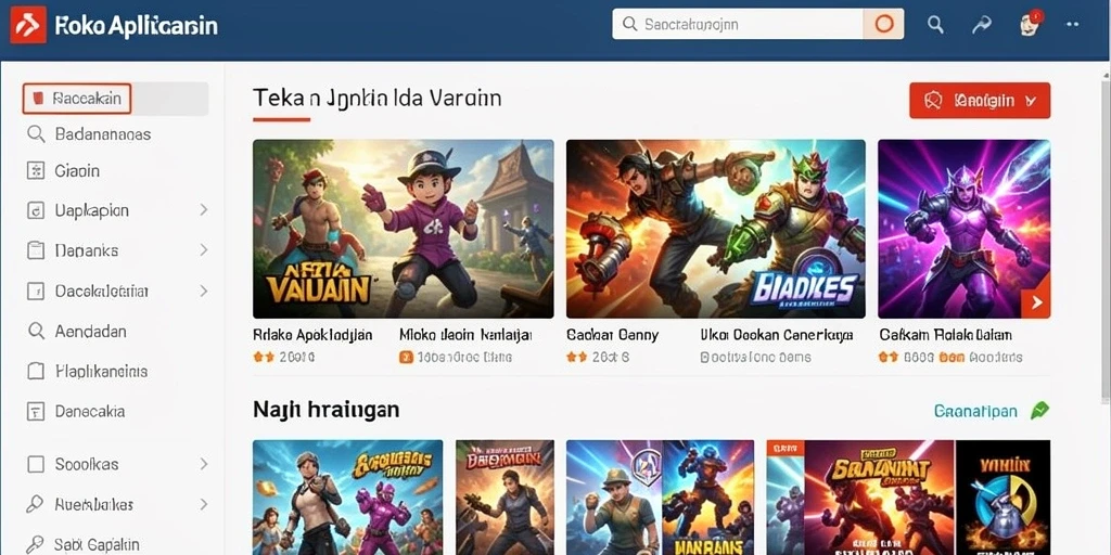 Antarmuka pengguna yang intuitif dan mudah dipahami.